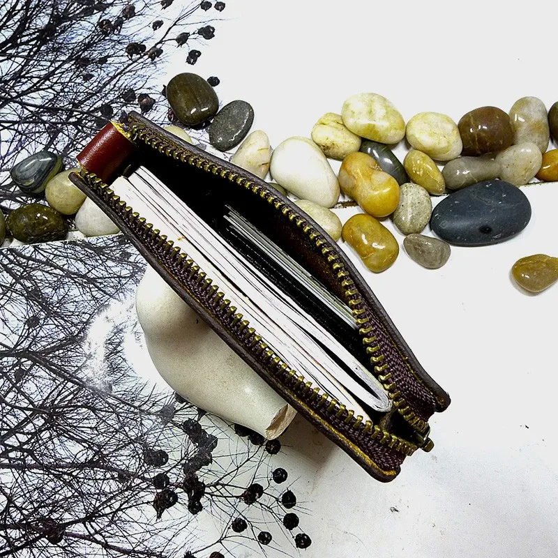 Blongk чехол для паспорта на молнии поясная сумка из натуральной кожи