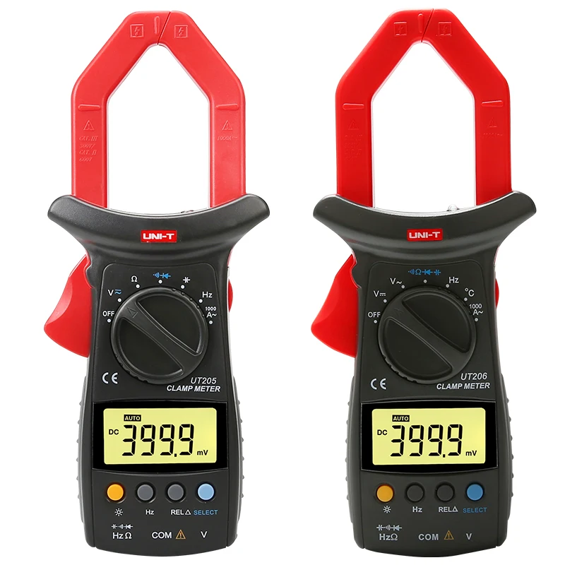 UNI-T 1000A Digital Clamp Meter 40mm Big Jaw AC Current Test Meter Voltage Auto Range Multimeters Electrician Repair Ammeter