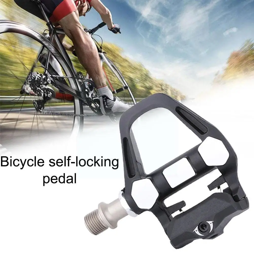 

Bicycle Pedal Road Bike Lock Pedal With Cleat Ultra-light Spd-sl Road Aluminum Cycling Self-locking Pedals Alloy B3a9