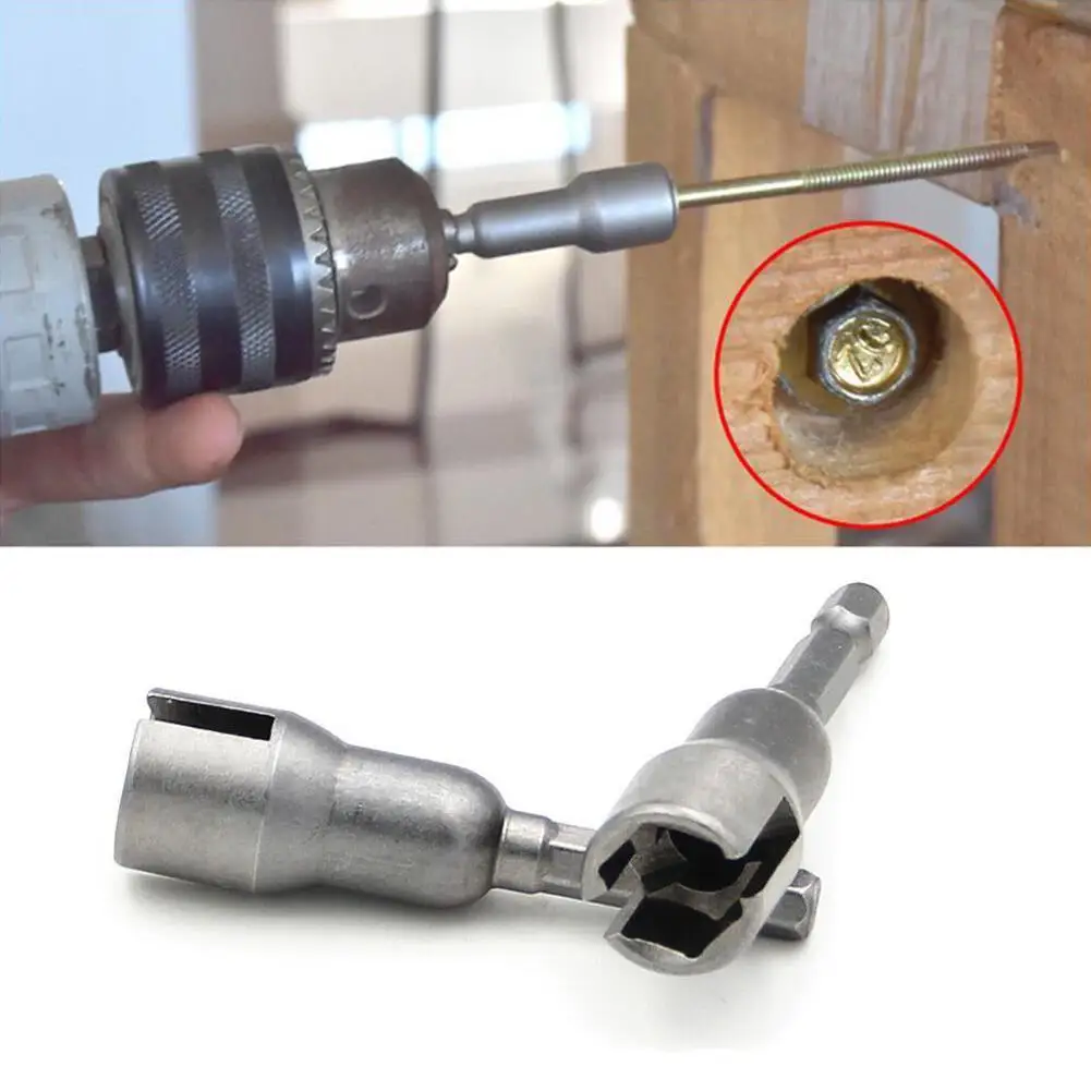 

65mm Hex Shank Wrench Drive Power Drill Socket Drill Adapter Socket Extension Bit Adaptor Set 1/4 Screwdriver Tools