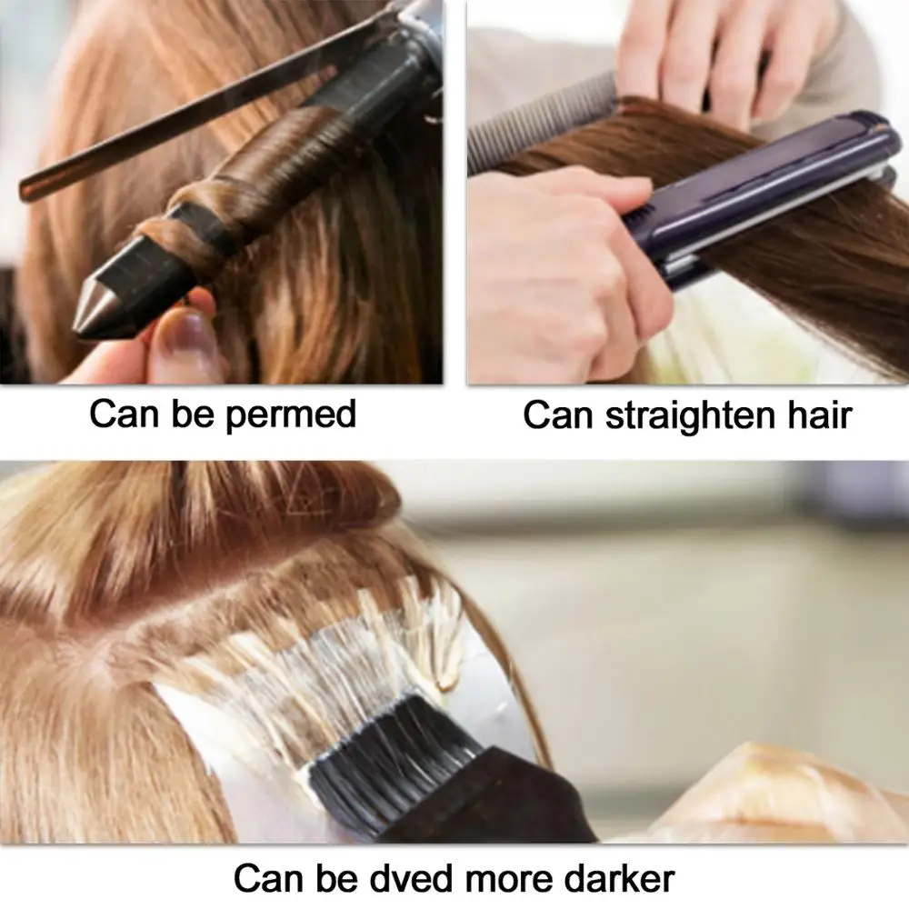 Прямые человеческие волосы Neitsi конский хвост 100% натуральные для наращивания Remy