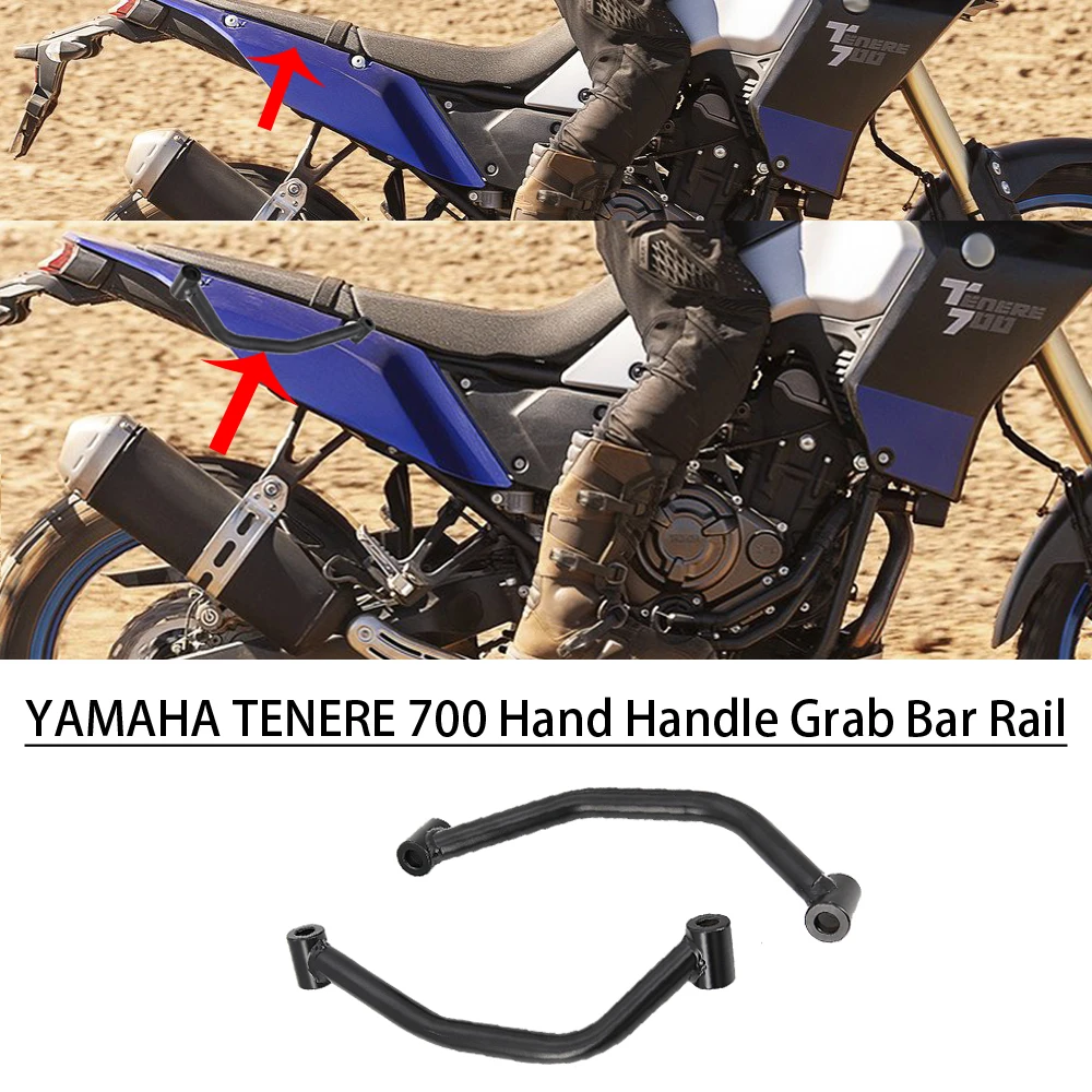 

Motorcycle Accessories NEW For YAMAHA TENERE 700 T7 T 700 Passenger Rear CNC Seat Hand Handle Grab Bar Rail