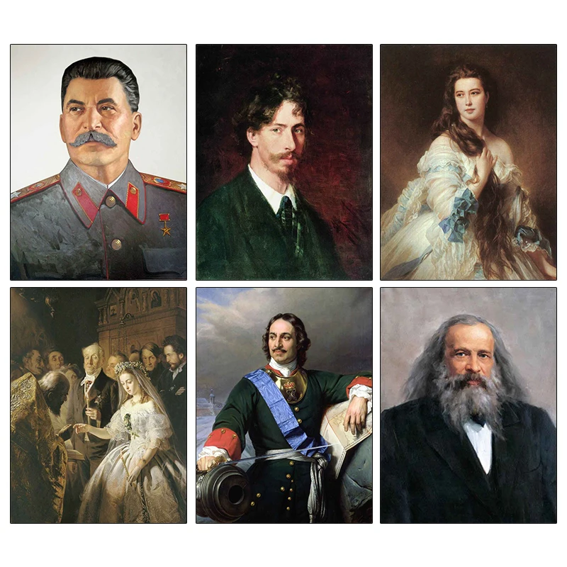 

Famous Russian Art Painting All Size Series 5D DIY Diamond Painting Full Square/Round Diamond Embroidery Sale Rhinestone Picture