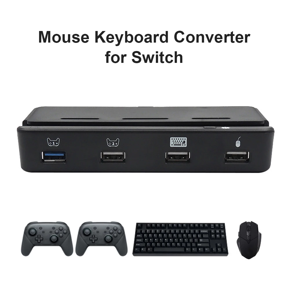 

Mouse Keyboard Converter Controller Portable for Switch TV Dock PS4/PS3/PC