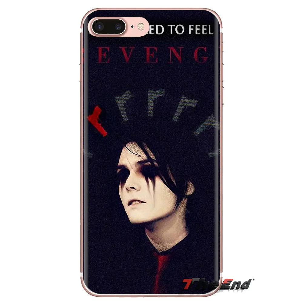 Чехлы для телефонов iPhone XS Max XR X 4 4s 5 5S 5C SE 6 6S 7 8 Plus samsung Galaxy J1 J3 J5 J7 A3 A5 Gerard Way My Chemical Romance