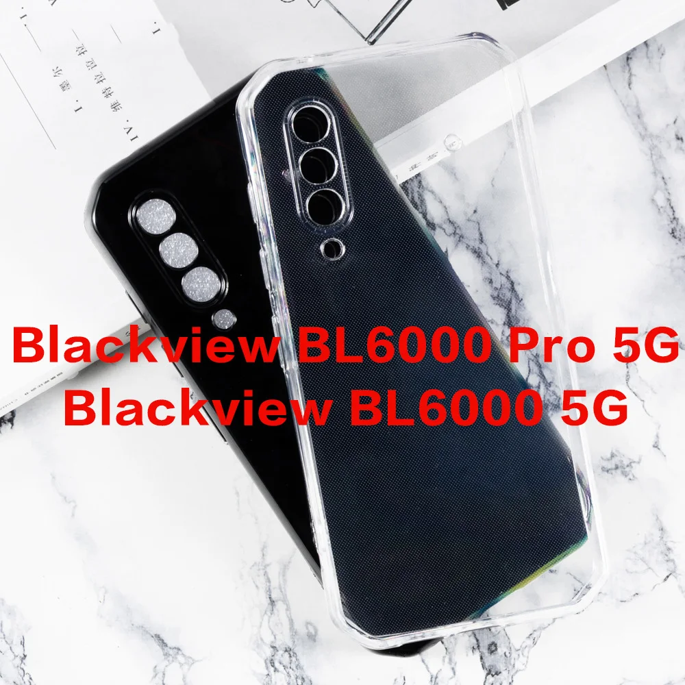 Глянцевый мягкий силиконовый чехол для Blackview BL6000 Pro смартфона из ТПУ симпатичная