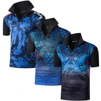 jeansian 3 pack mens sport polo shirts polos poloshirts golf tennis badminton dry fit short sleeve lsl278_315_319_black m xxl