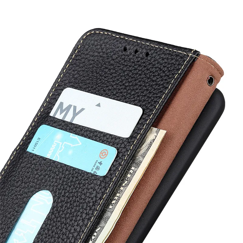 

2021 Flip Genuine Leather Case For Samsung Galaxy A22 4G Case Book Cover For Samsung Galaxy A22 4G Cover Wallet Stand Phone Bag