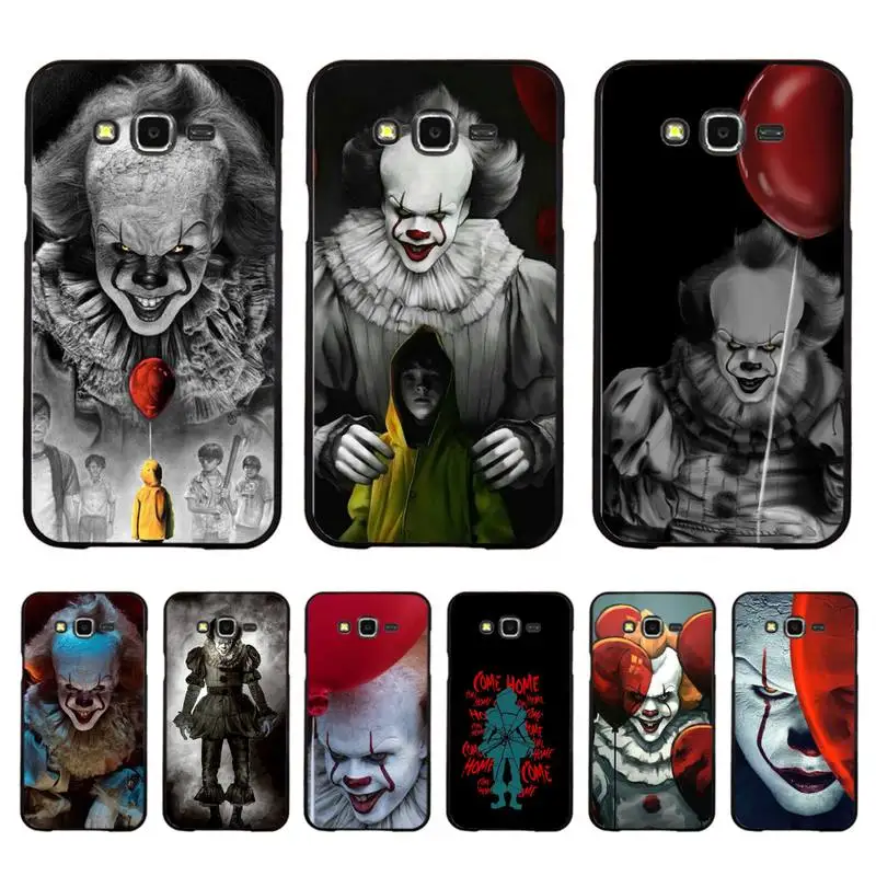 

Stephen King s It pennywise Phone Case For Samsung Galaxy J 4plus J6 J5 J72016 J7prime cover for J7Core J6plus Back Coque