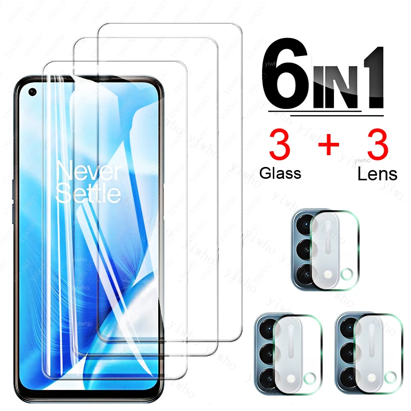 tempered glass for oneplus nord n200 5g screen protectors nord n10 n100 ce protective camera len film 1 one 9 9r 8t pro plus free global shipping