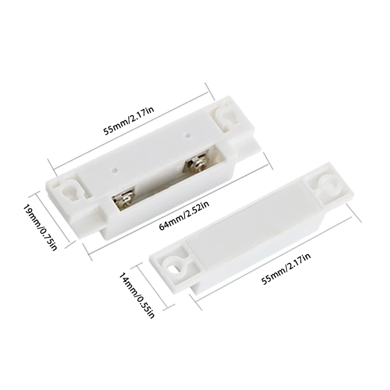 

2021 New 5PCS Wired Door Window Open Detector Door Sensor For Home Burglar For GSM Alarm