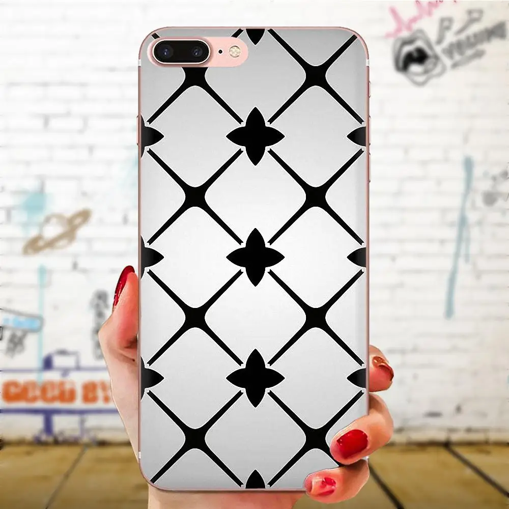 For Apple iPhone 11 Pro X XS Max XR 4 4S 5 5C 5S SE 6 6S 7 8 Plus TPU Case Mobile Morocco Art Deco Tile Map | Мобильные телефоны и