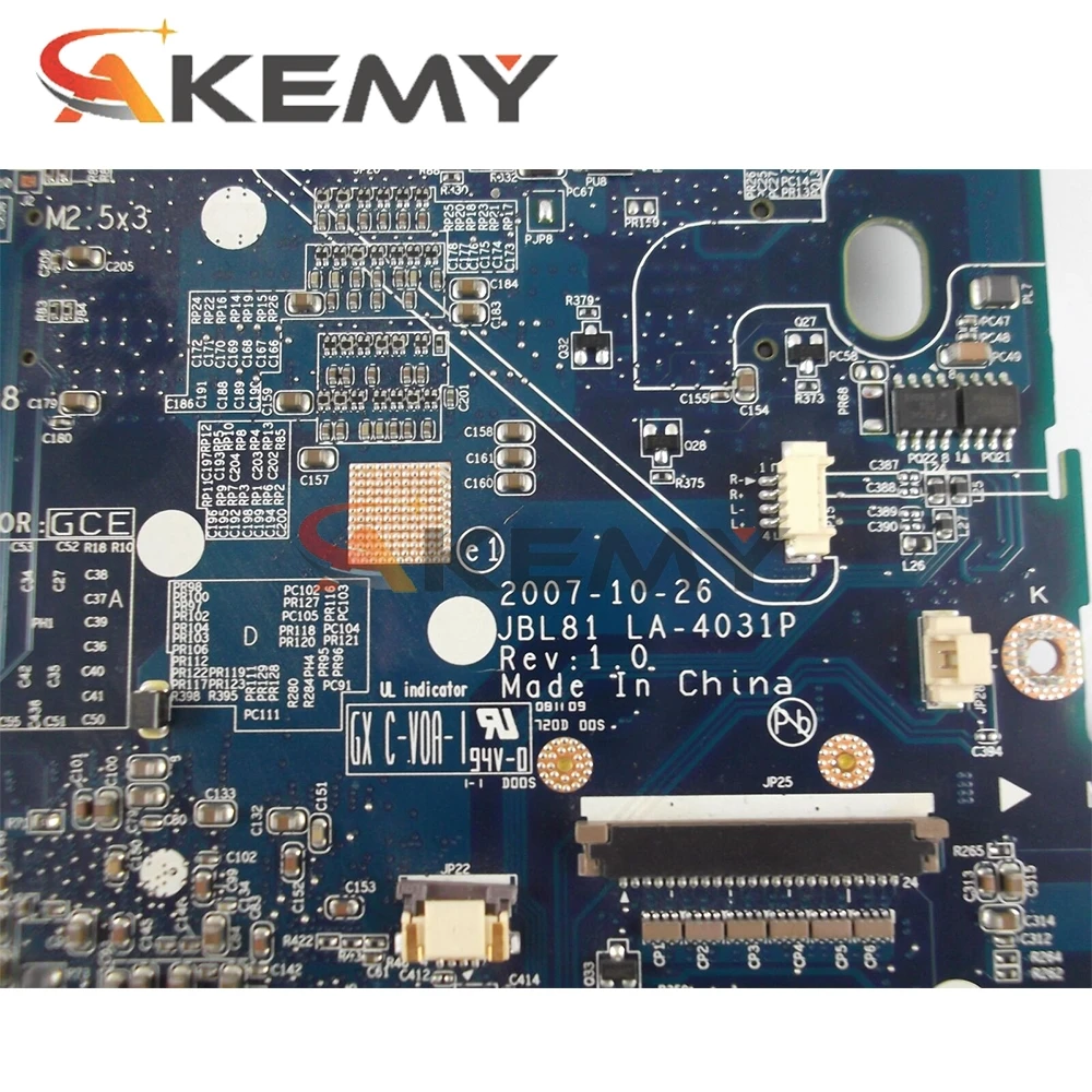 

AKemy Laptop motherboard For HP Presario C700 G7000 G7001 Mainboard 462440-001 JBL81 LA-4031P SL960 DDR2