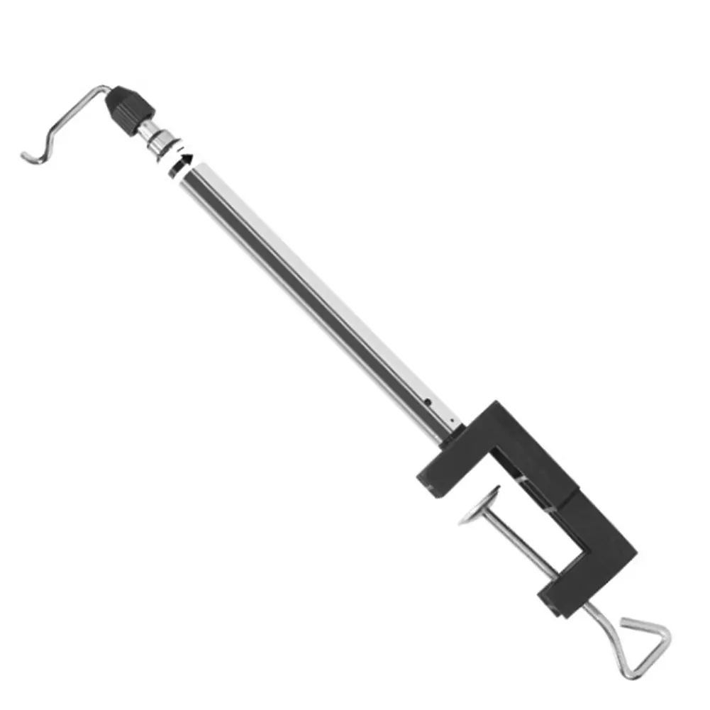 

Rotary Grinder Mini Drill Holder Telescopic Electric Grinder DIY Tool Stand Accessories Drill Flexible Shaft Clamp-On Fitting