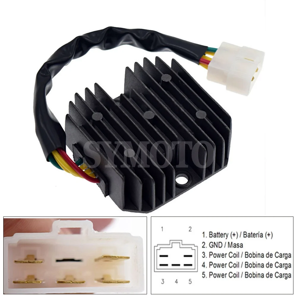 Регулятор напряжения выпрямителя для мотоцикла и скутера Suzuki DR650 S 1990 1991 DR650S LINHAI