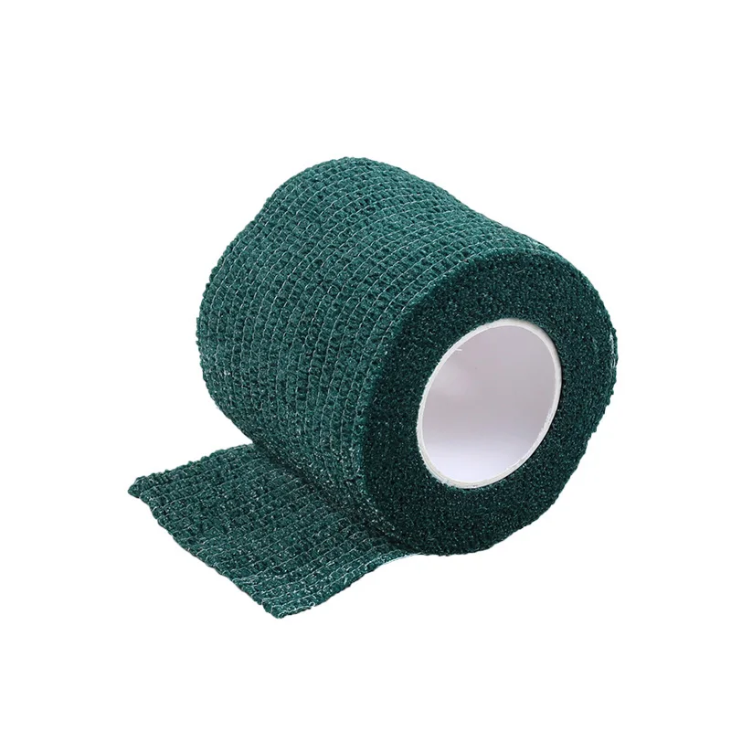 Dark-Green 5pcs Аксессуары для тату, 5 шт., тату, эластичная клейкая повязка, 5 см, широкие локоть ленты, ногти, обертывание, защита пальцев - Цвет: Dark-Green 5pcs