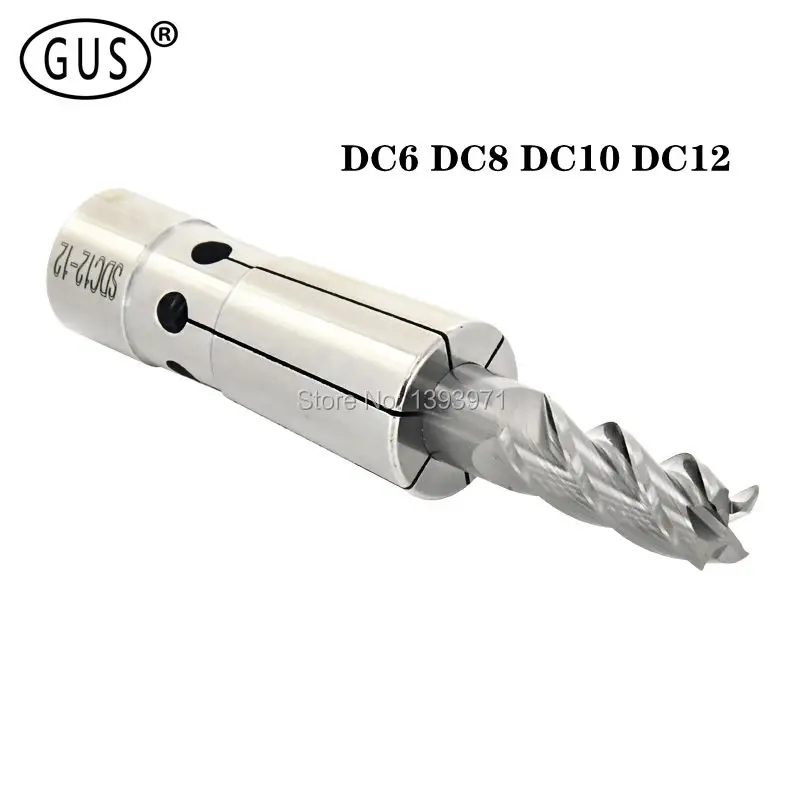 Гусь бесплатная доставка Высокая точность ультра тонкий зажима DC6 DC8 DC10 DC12 мощный