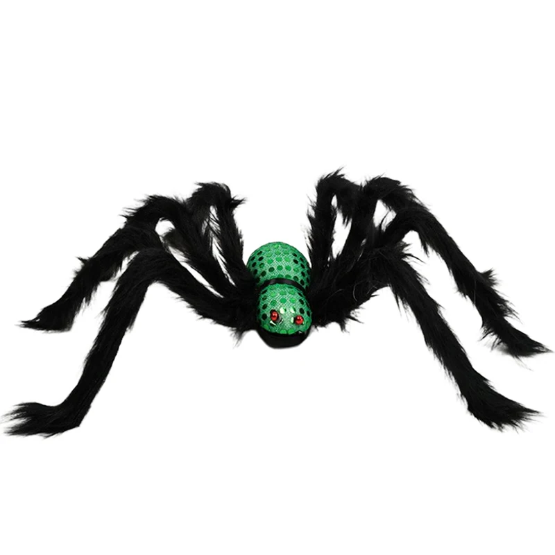

Halloweenn Large Horror Realistic Plush Spider Diy House Supplies Newest