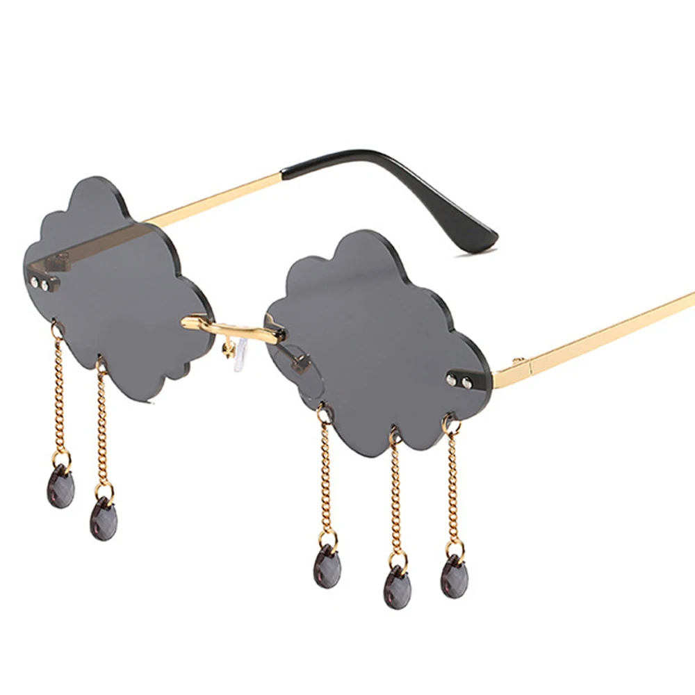 Солнечные очки MUSELIFE без оправы для мужчин и женщин Модные Винтажные