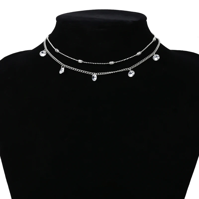 Модные богемные золотые кулоны ожерелья для женщин 2019 Новые милых девушек