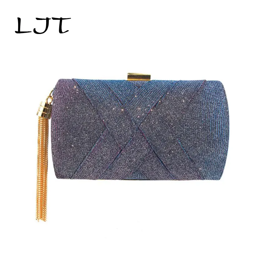Женская сумка клатч сумки роскошный дизайн 2020 женские модные клатчи с кисточками