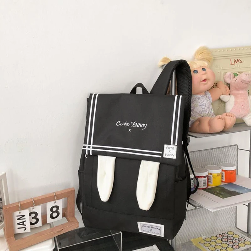 2022 Cute Backpacks women Casual Bagpacks Schoolbags For Girls ladies black bags book bags for students whiteTravel bagpacks