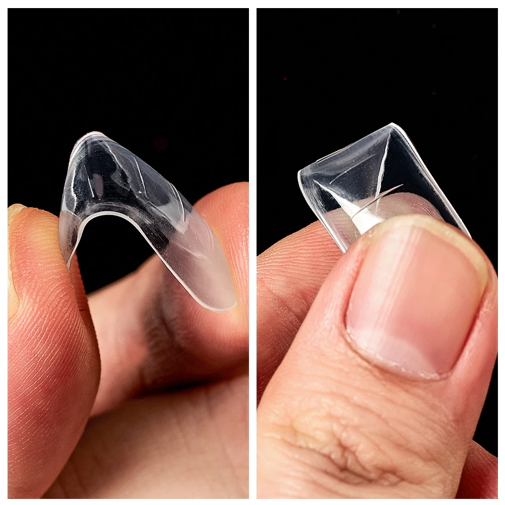 

120Pcs/Box Clear Dual Forms Nail System Full Cover Quick Building Gel Mold Tips Nail Extension DIY Nails Tools