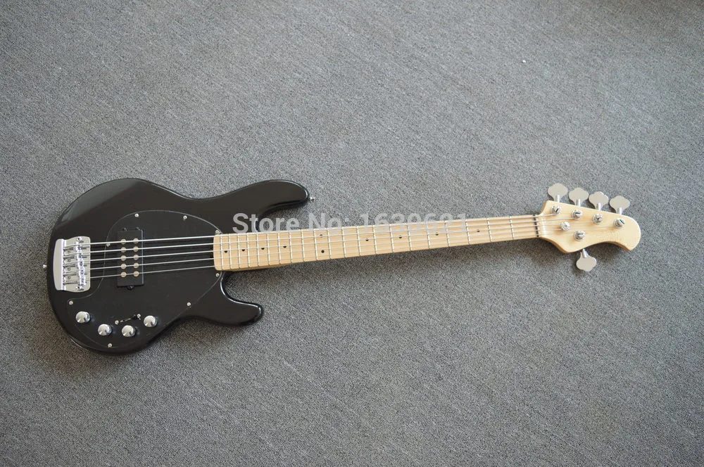 Новая+ завод+ 5 струны для Басс гитара Music Man Stingray бас-гитара Musicman 9 V Батарея активные звукосниматели наивысшего качества для электрической бас-гитары