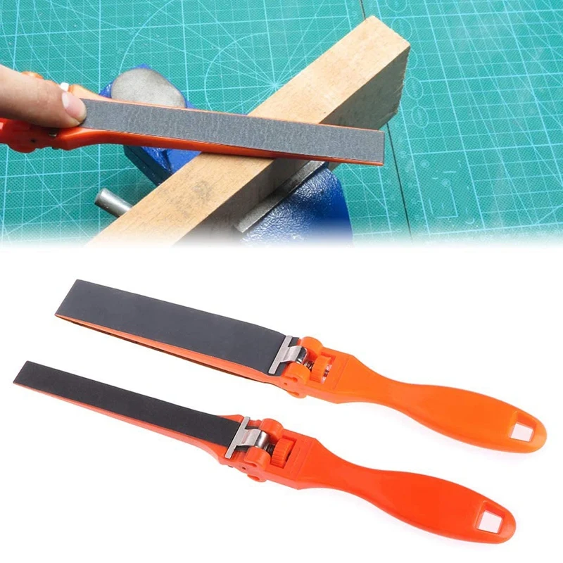 

2Pcs Sandpaper Wood Carving Sandpaper Ruler Plastic Jewelry Polishing Tool Abrasive Rod Grinding Rod Holder