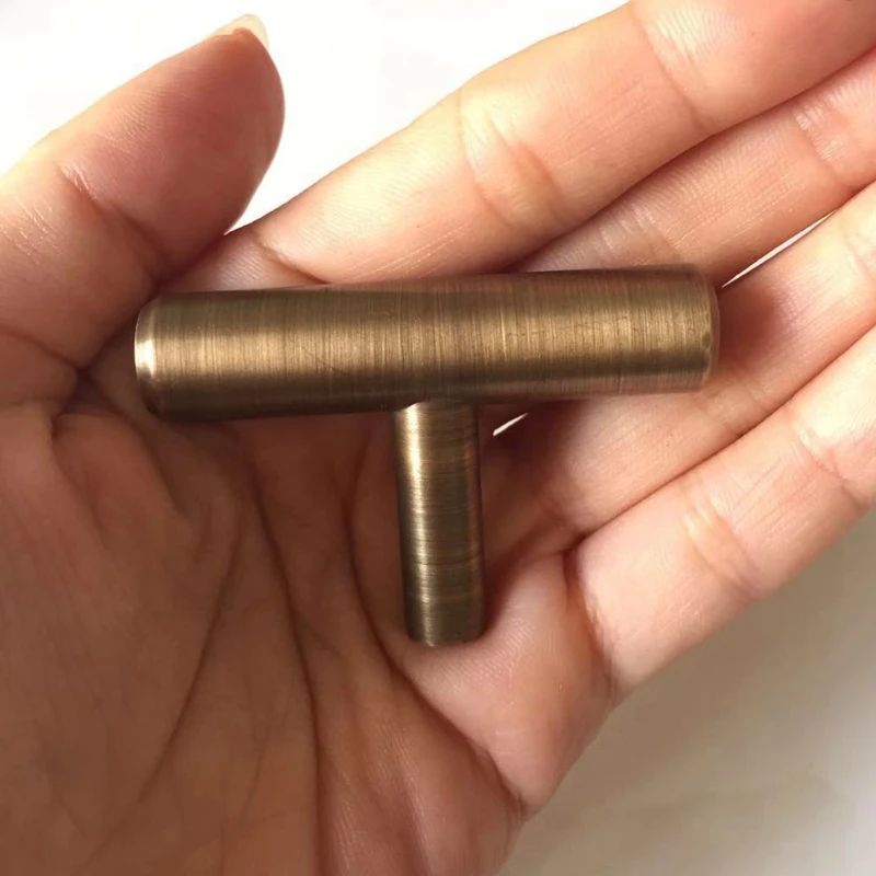 Античная латунь Tbar кухня ручка для дверцы шкафа Винтаж ящик шкаф комод тянет