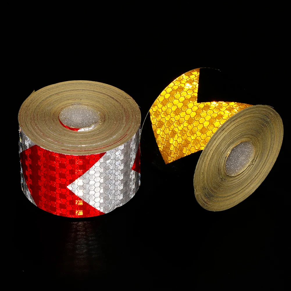 

Road Construction Safety Warning Reflective Tape Car Marking Film Sticker Reflective Safety Tape