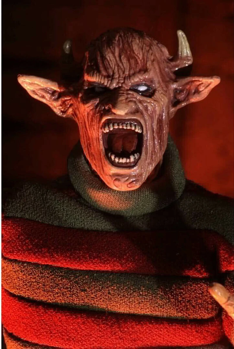 NECA Wes Новый кошмарный Фредди Крюгер шейбен 8 дюймов одежда экшн-фигурка