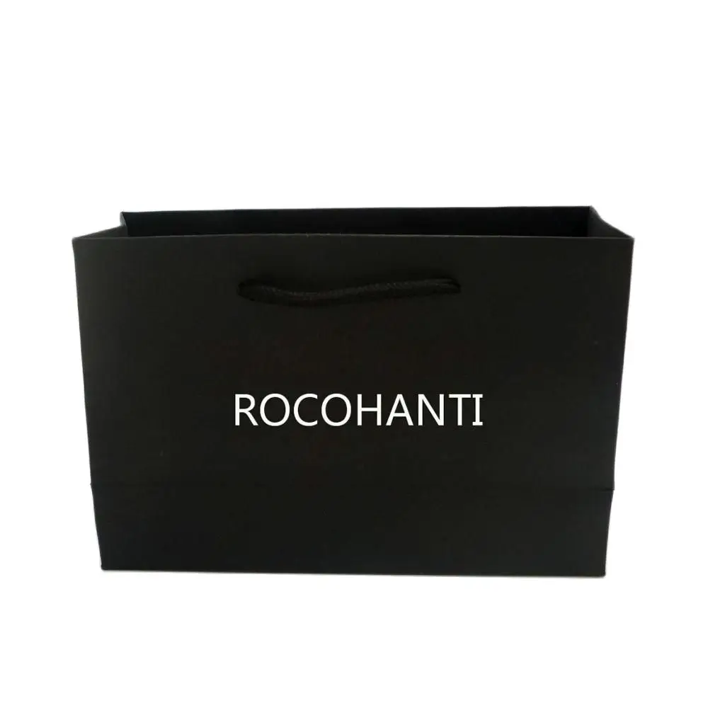 Бумажные подарочные пакеты для покупок с хлопковой ручкой и логотипом на заказ 100