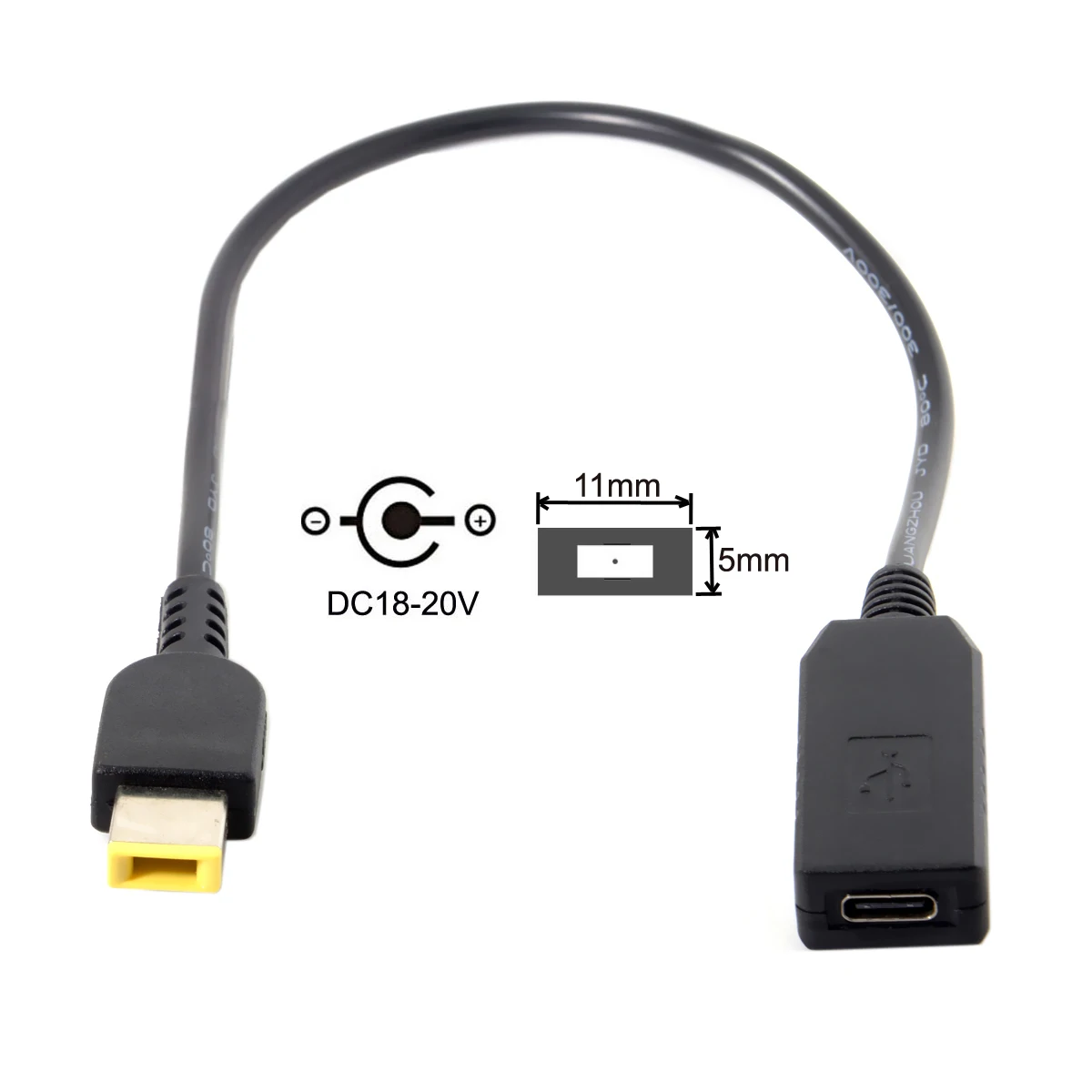Эмулятор питания USB 3 1 Type C 11 0*5 0 мм для Lenovo Think Pad X1 Carbon|Компьютерные кабели и