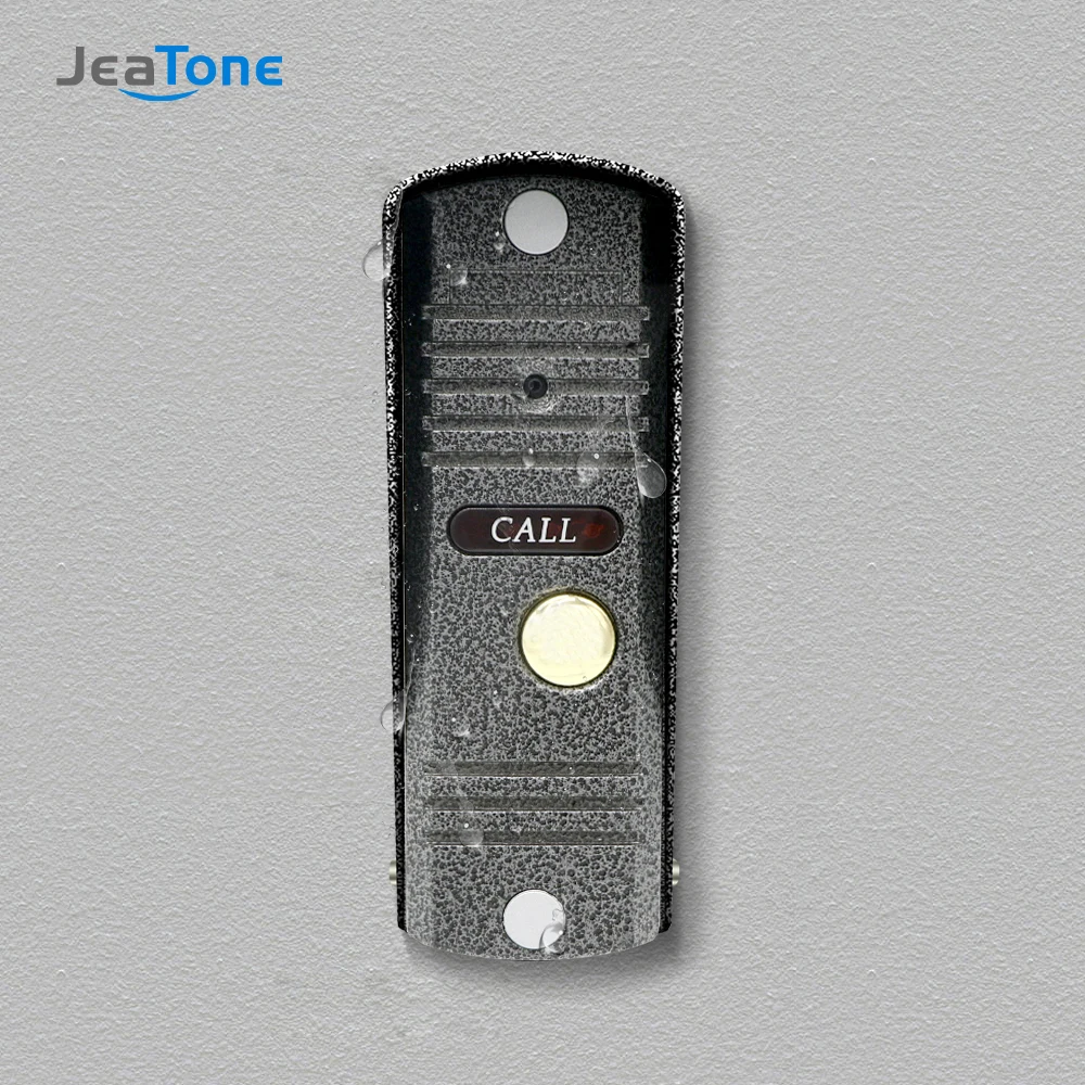 Jeatone 7 дюймов беспроводной Wifi смарт IP видео домофон система с 2 монитором ночного