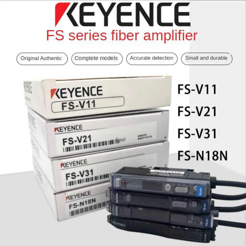 

Original Keyence FS-N11N Sensor Digital Display Fiber Amplifier FS-N18N N11N V11 V21R P R V31 33P