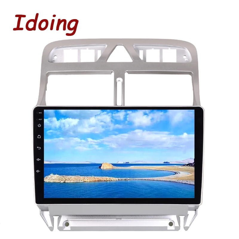 Idoing Автомобильный мультимедийный плеер экран 9 дюймов Android 307 307CC 307SW 2002 2013 4 Гб + 64