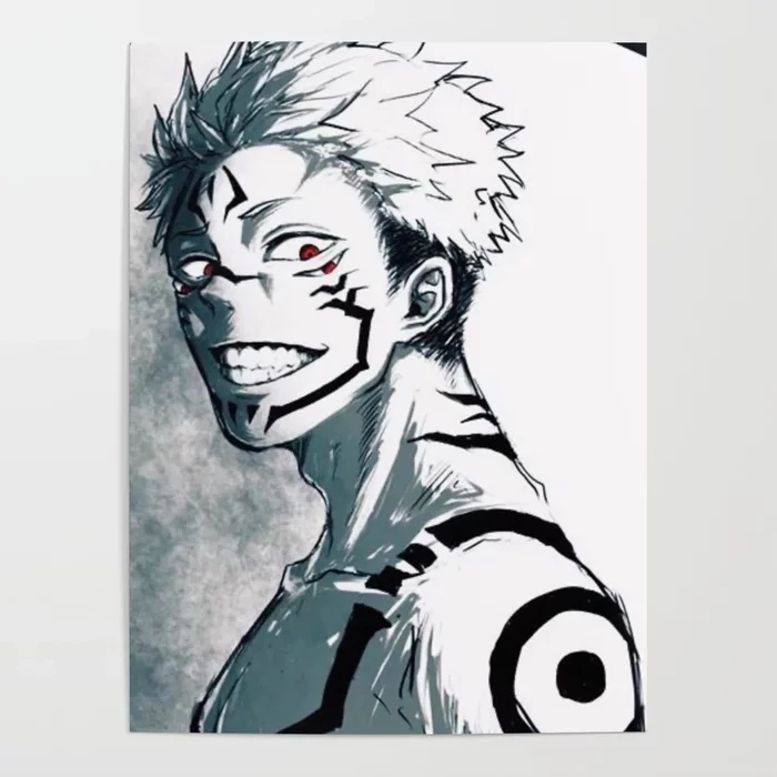 

Modulaire Modern Canvas Hd Prints Jujutsu Kaisen Poster Zwart Wit Anime Painting Wall Art Nordic Style Living Room Home Decor