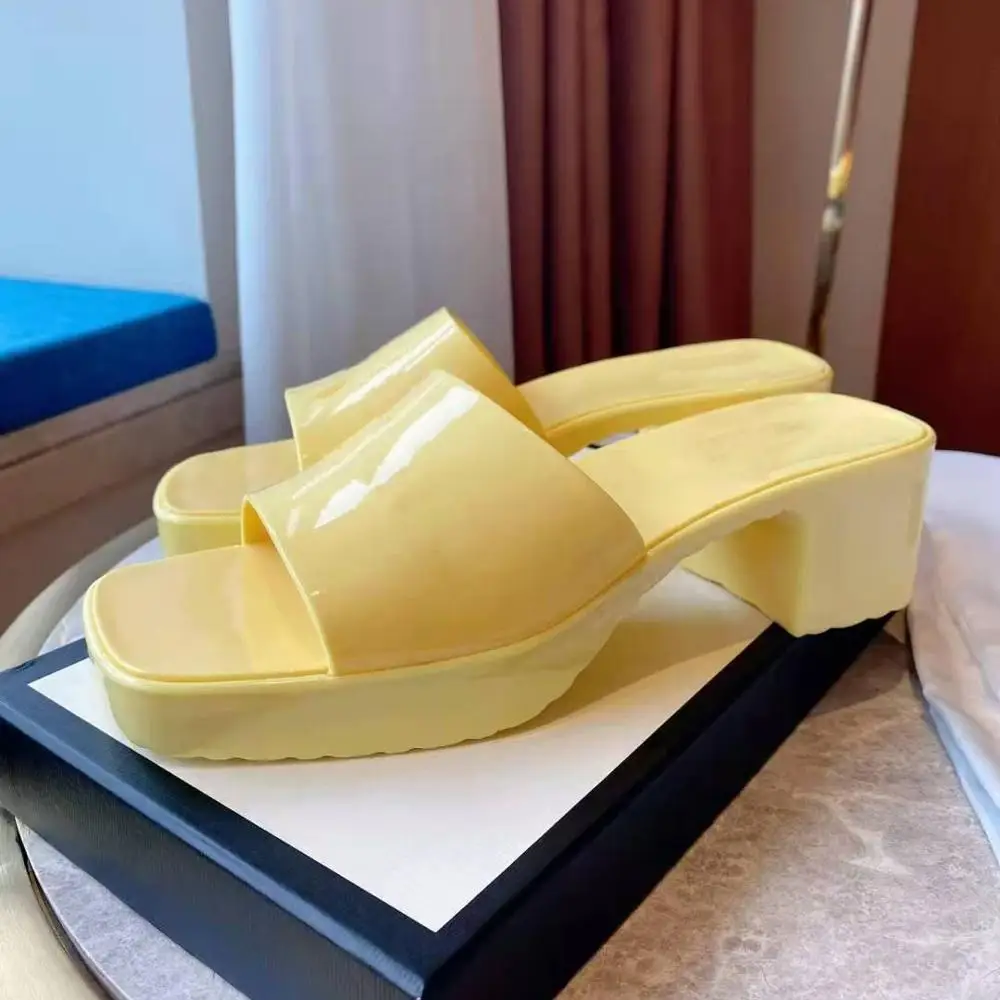 

vallu2021 summer new full tpu environmentally friendly material with increased heel and large size female sandals