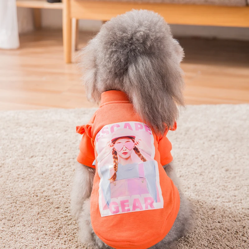 Hipidog Бесплатная доставка Одежда для маленьких щенков зимняя кофта с капюшоном