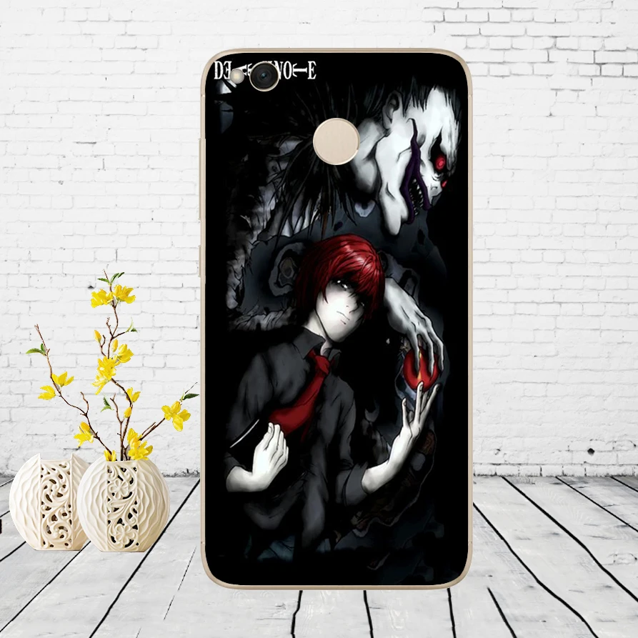 12DD аниме Death Note дизайн Мягкий силиконовый чехол для Xiaomi Redmi 4a 5 plus 4 4x 5a pro mi a1