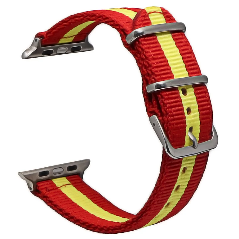 Ремешок для apple watch band apple watch 4 5 3 ремешок 44 мм/40 мм iwatch band 5 42 мм 38 мм correa pulseira нейлоновый ремешок для часов