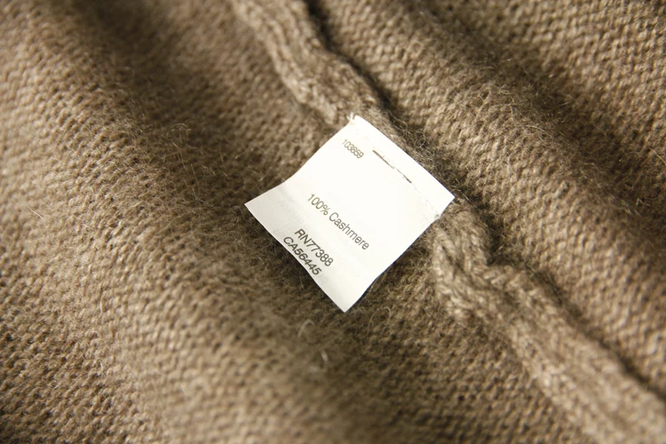 Aliaga New Arrival Pure Cashmere Cardigan Women Autumn Winter Hooded Sweater Coat With Pocket