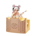 Новая японская аниме крыло Nitro Super Sonic Super Sonico Mouse Ver. Масштаб 17, ПВХ экшн-фигурки, игрушки, коллекционная кукла, модель в подарок