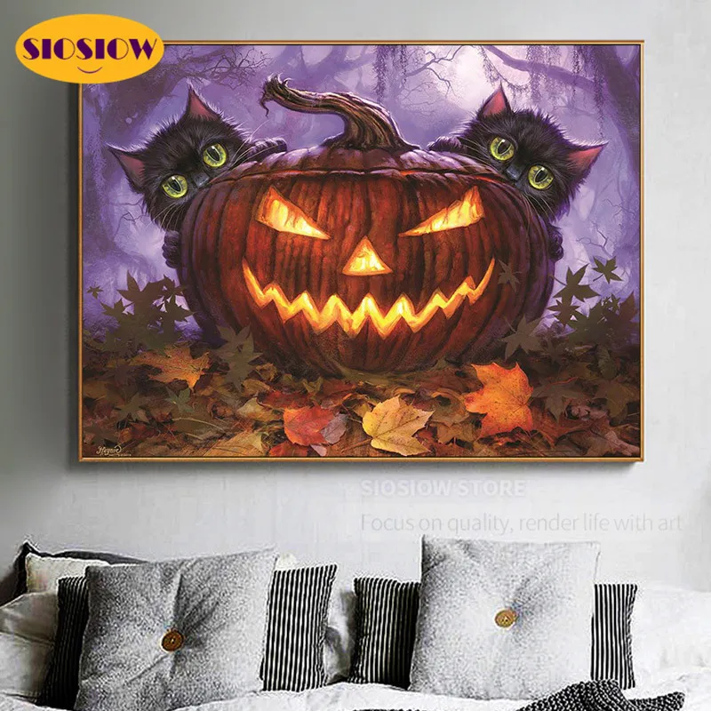 5d Diy алмазная живопись с персонажами из мультфильмов для девочек рисунком кота и