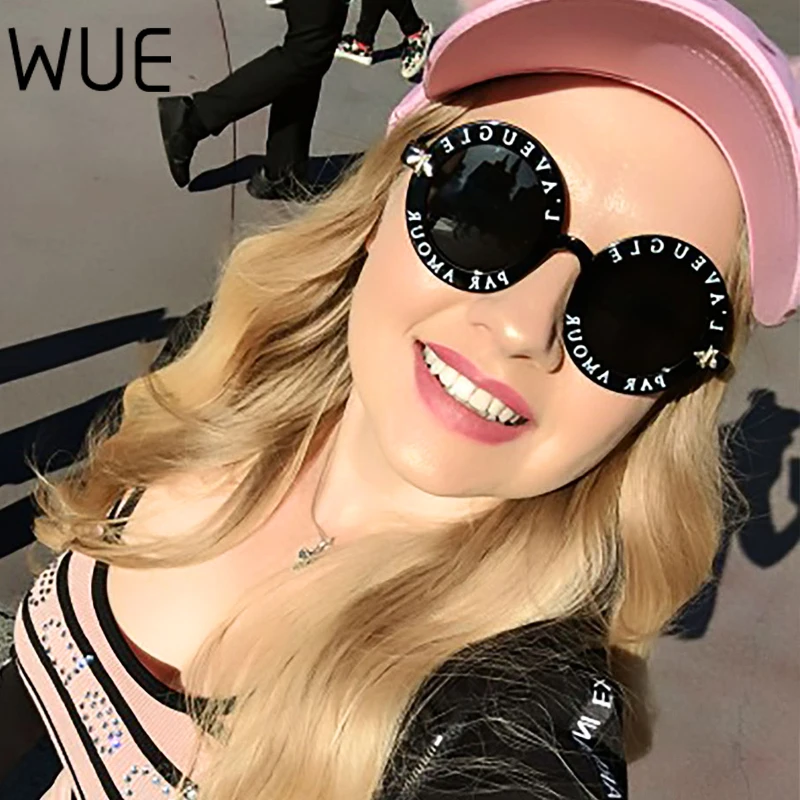 Модные круглые солнцезащитные очки унисекс в стиле ретро женские винтажные