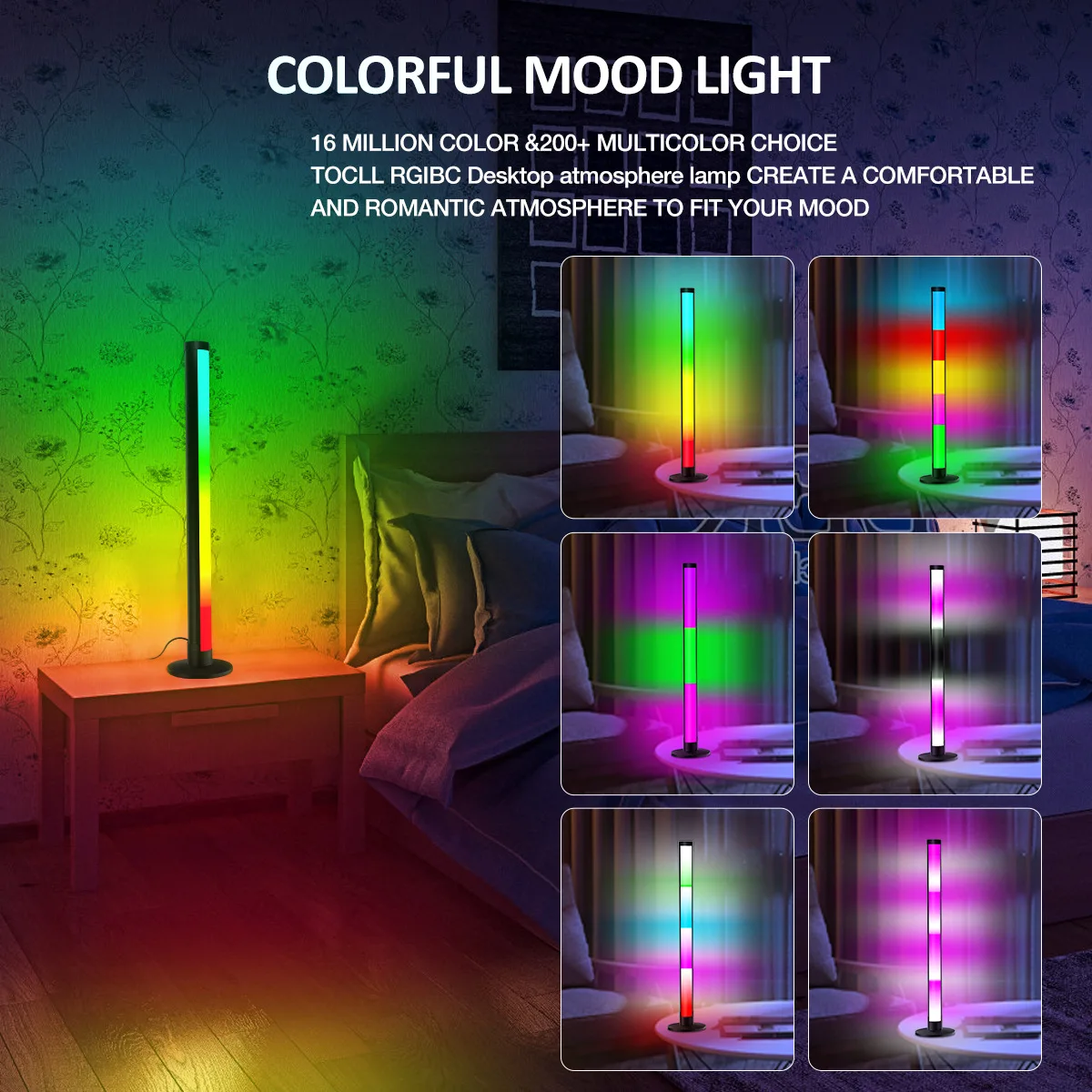 Новинка RGB светодиодный светильник Smart светильники для сцены с синхронизацией