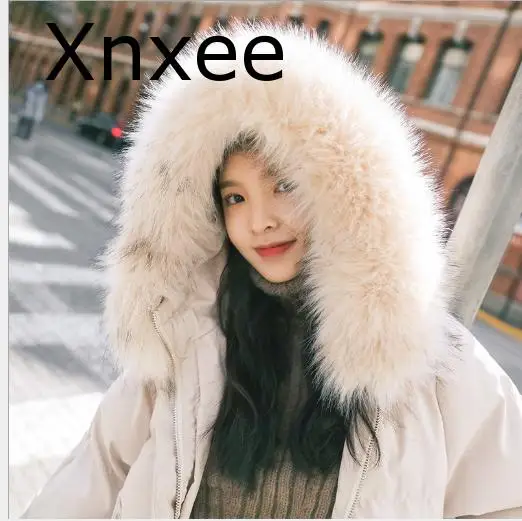 

Xnxee New Fashion Long Hooded Slim Parkas Woman Thick Warm Coat Winter Jacket Women Simple Casual Parka Ladies Plus Size