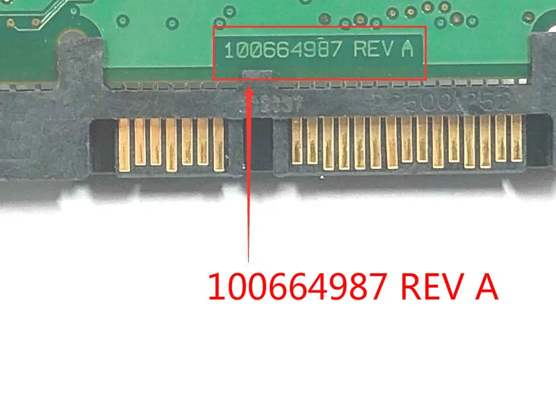 1 шт. Оригинал Бесплатная доставка 100% тест HDD печатная плата 100664987/100664987 REV A |
