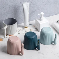 1pc creative children toothbrush cup home bathroom washing cup mugs toothpaste holder mug portable travel mouthwash cup tumblers